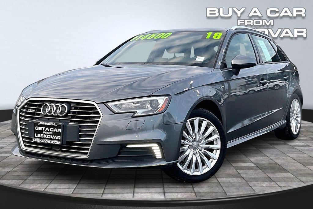 used 2018 Audi A3 e-tron car, priced at $12,998