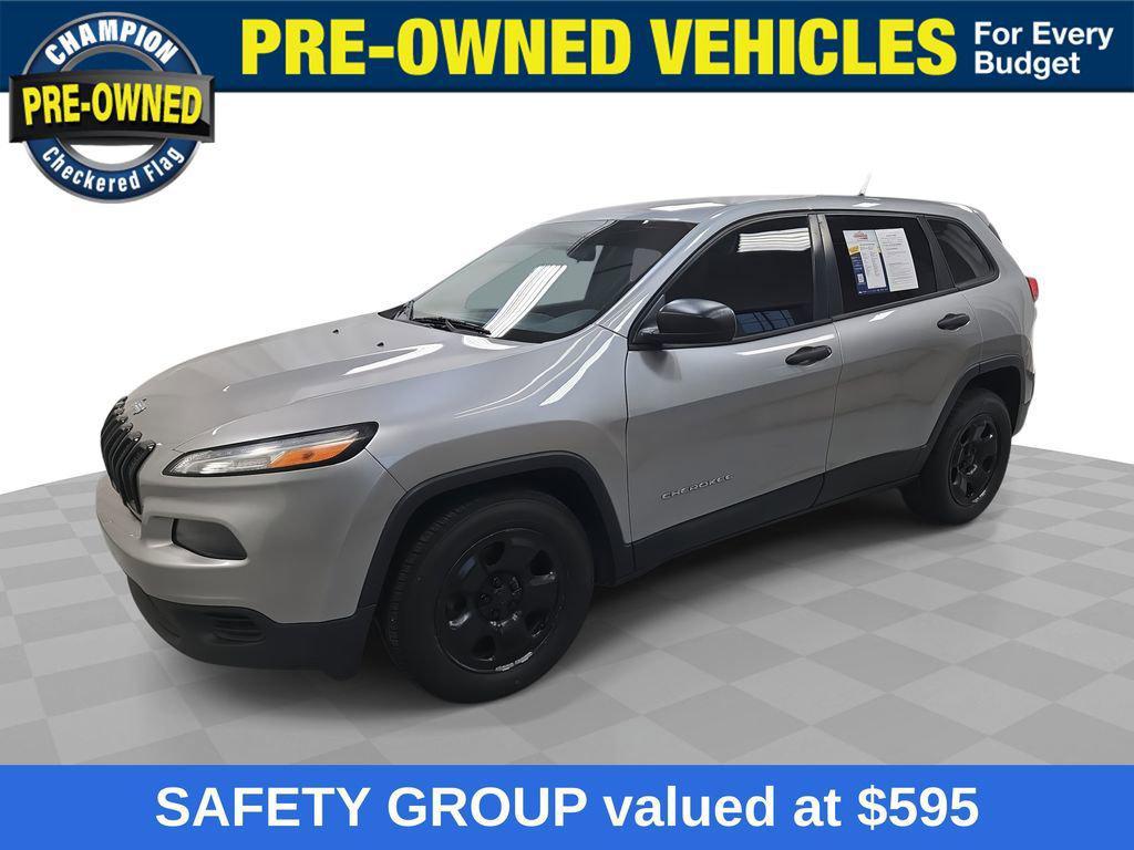 used 2016 Jeep Cherokee car, priced at $7,999