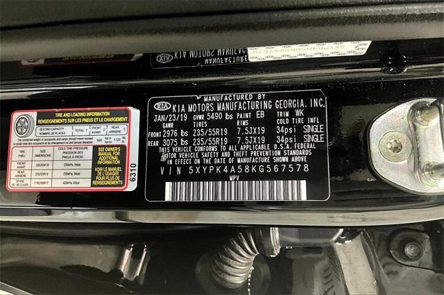 used 2019 Kia Sorento car, priced at $14,557