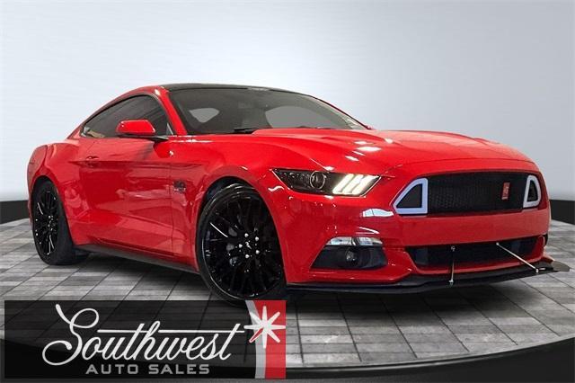 used 2015 Ford Mustang car, priced at $27,405