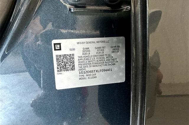 used 2020 Chevrolet Malibu car, priced at $13,544