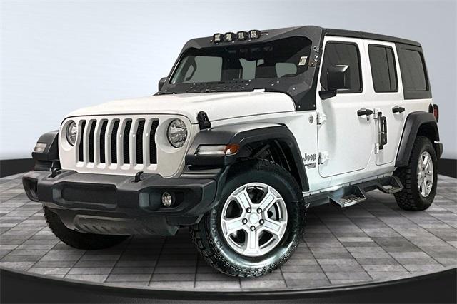 used 2018 Jeep Wrangler Unlimited car, priced at $18,599