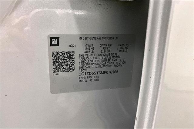 used 2021 Chevrolet Malibu car, priced at $13,432