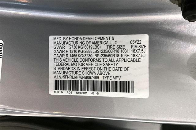 used 2022 Honda Odyssey car, priced at $24,048