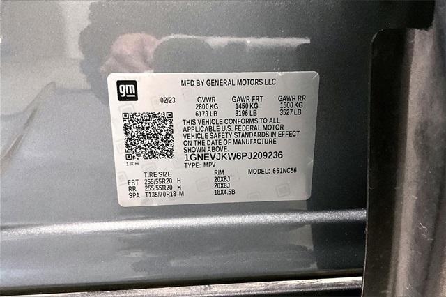 used 2023 Chevrolet Traverse car, priced at $31,084