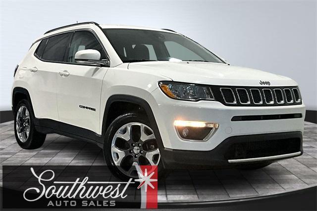 used 2021 Jeep Compass car, priced at $12,660