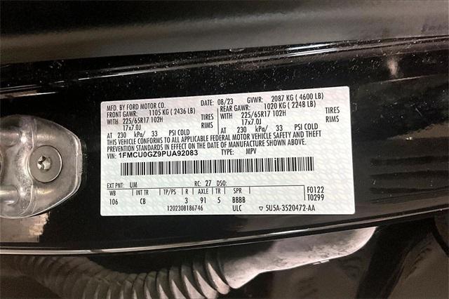 used 2023 Ford Escape car, priced at $16,950