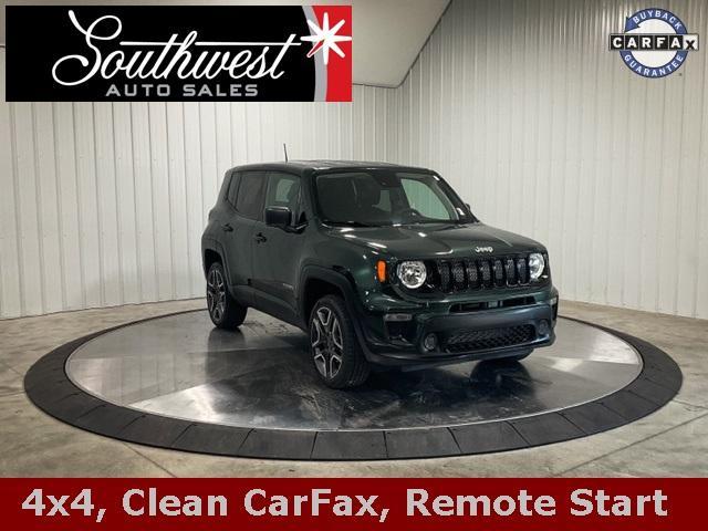 used 2021 Jeep Renegade car, priced at $11,994