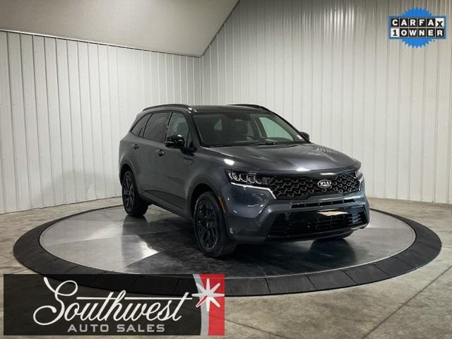 used 2021 Kia Sorento car, priced at $16,120
