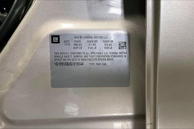 used 2016 Chevrolet Cruze Limited car, priced at $6,250