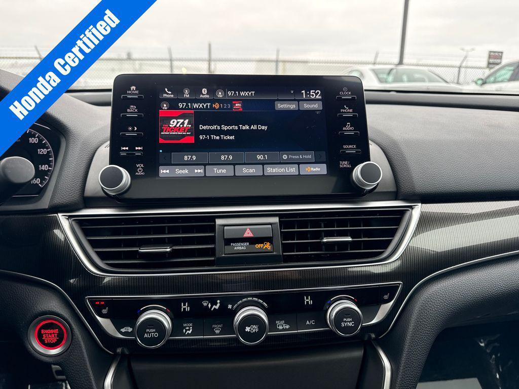 used 2022 Honda Accord car, priced at $26,490