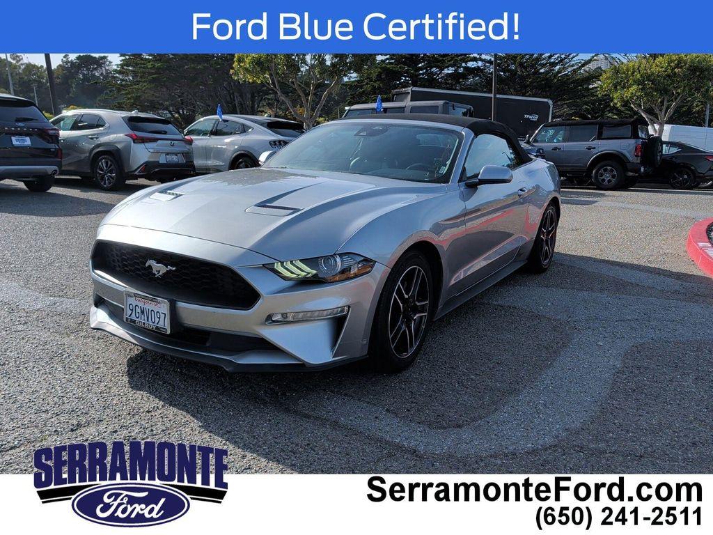 used 2021 Ford Mustang car, priced at $21,390