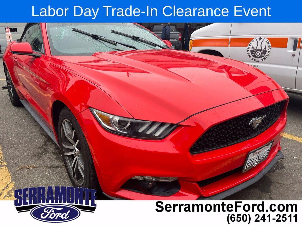 used 2017 Ford Mustang car, priced at $20,615