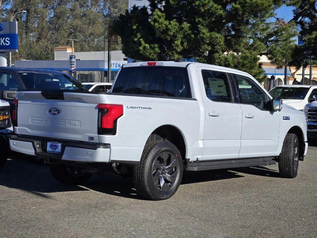 new 2025 Ford F-150 Lightning car, priced at $73,113