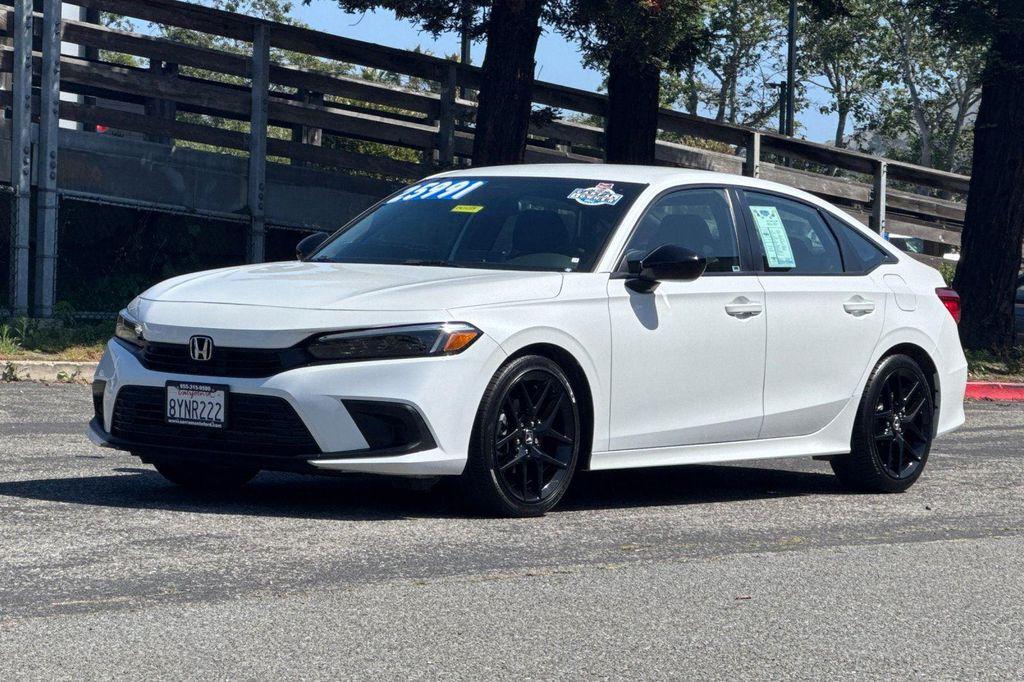 used 2022 Honda Civic car, priced at $25,491