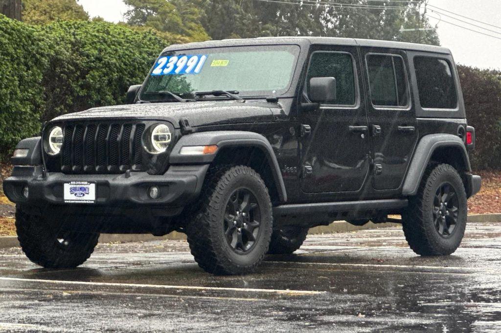 used 2020 Jeep Wrangler Unlimited car, priced at $22,491
