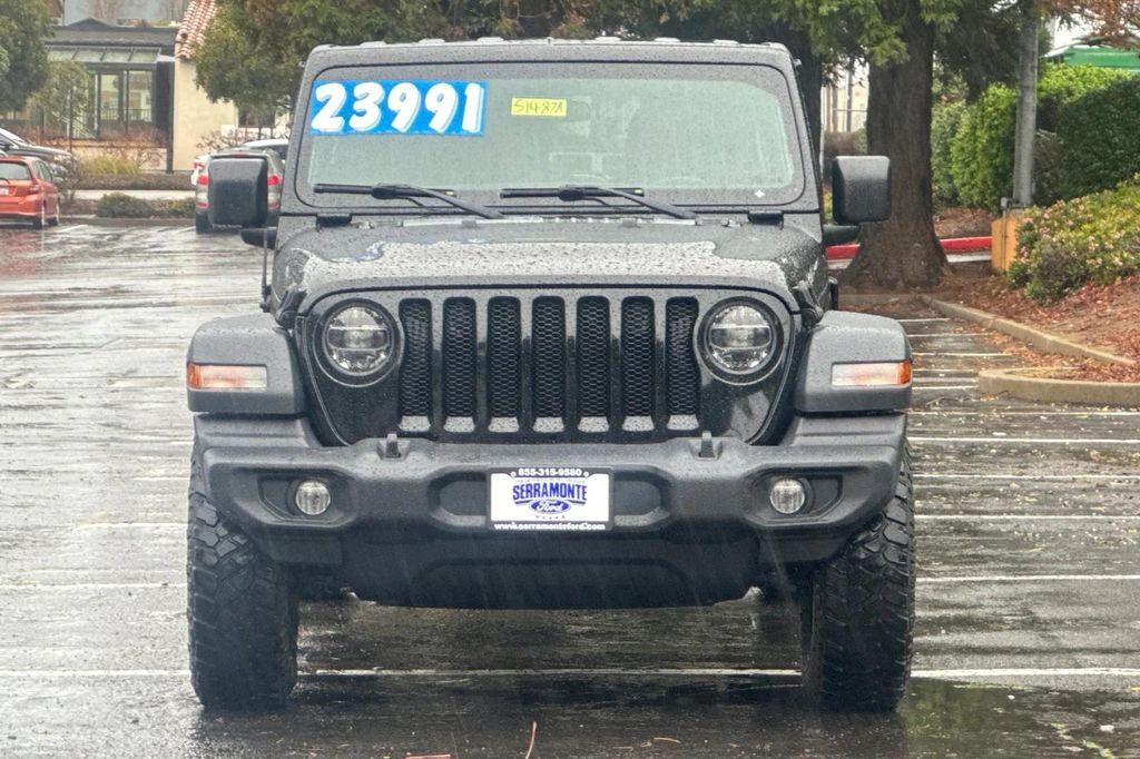 used 2020 Jeep Wrangler Unlimited car, priced at $22,491