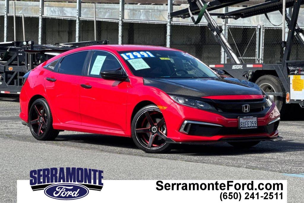 used 2021 Honda Civic car, priced at $15,491