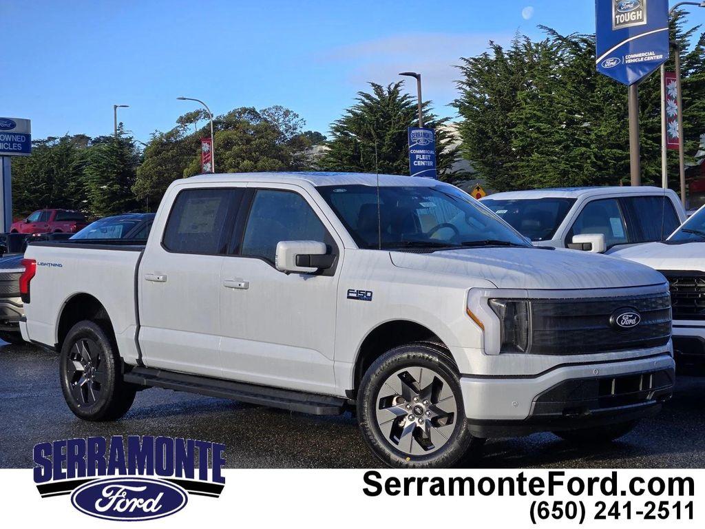 new 2025 Ford F-150 Lightning car, priced at $76,668