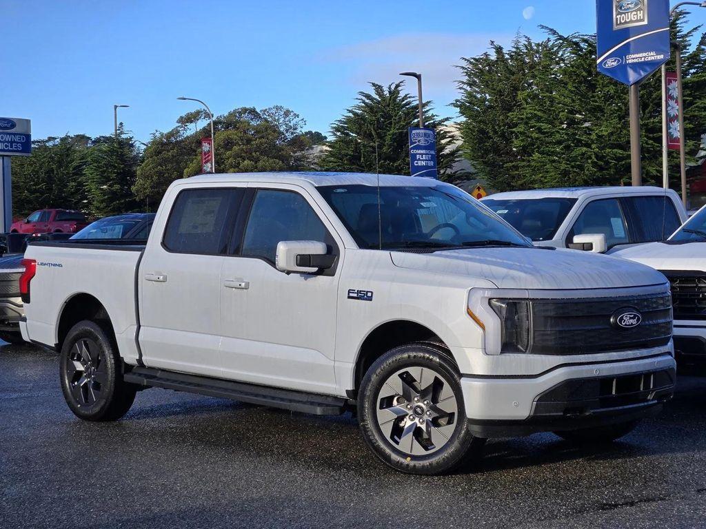 new 2025 Ford F-150 Lightning car, priced at $76,668