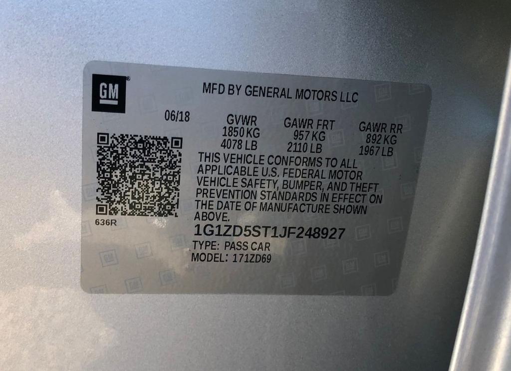 used 2018 Chevrolet Malibu car, priced at $12,950