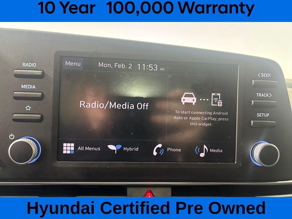used 2025 Hyundai ELANTRA HEV car, priced at $22,700