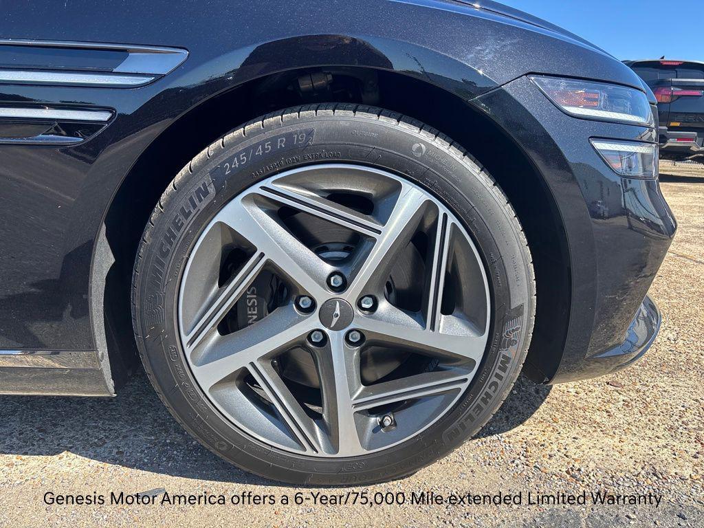 used 2024 Genesis G80 car, priced at $45,500