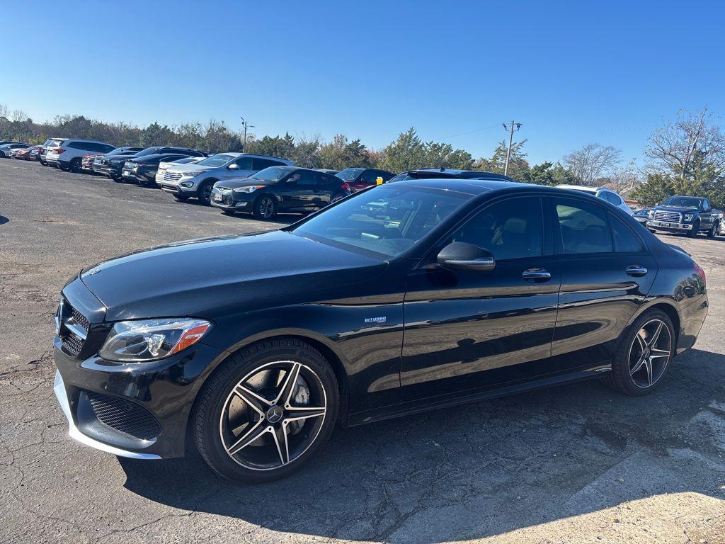 used 2018 Mercedes-Benz AMG C 43 car, priced at $26,500