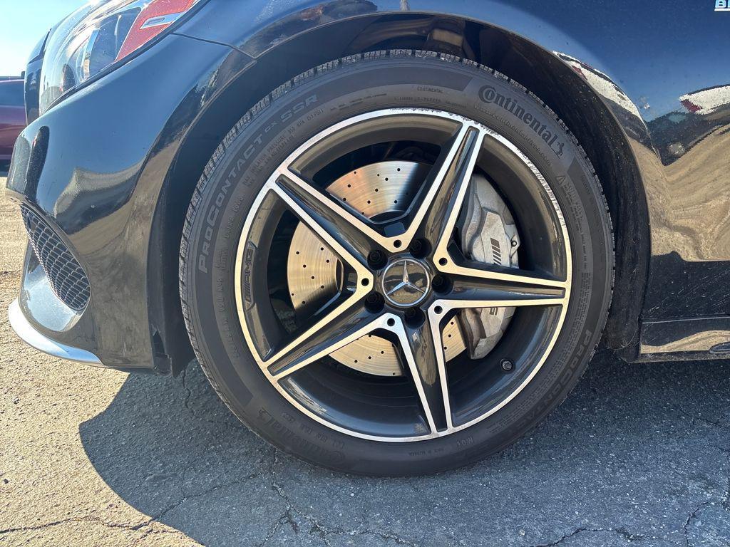 used 2018 Mercedes-Benz AMG C 43 car, priced at $26,500