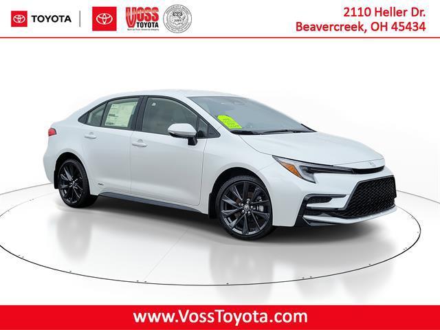 new 2026 Toyota Corolla Hybrid car, priced at $30,609