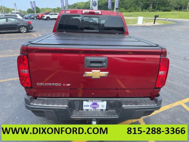 2017 Cajun Red Tintcoat Chevrolet Colorado