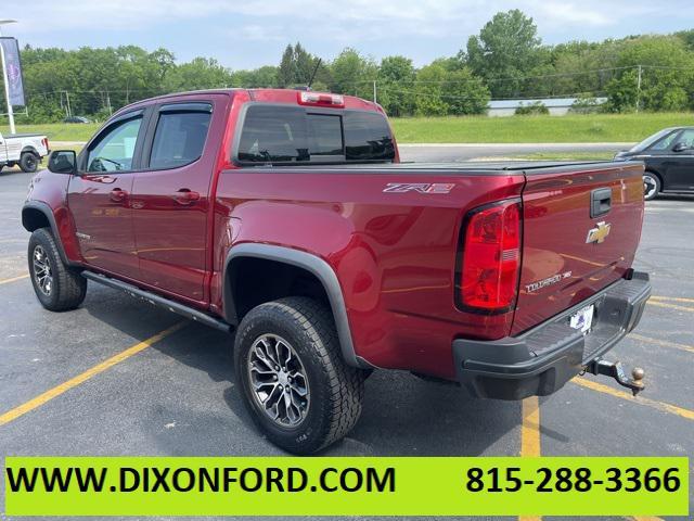 2017 Cajun Red Tintcoat Chevrolet Colorado