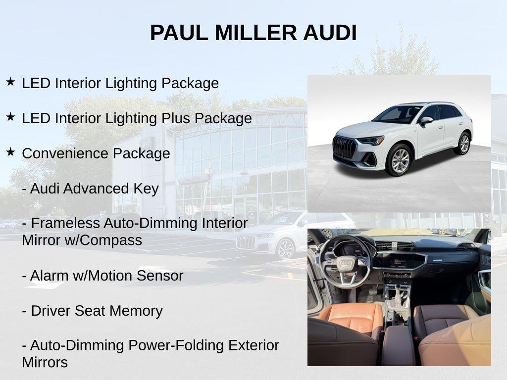 used 2023 Audi Q3 car, priced at $32,995