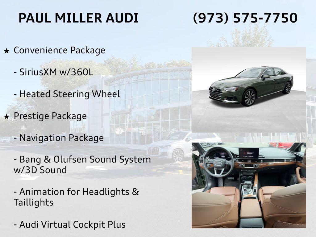 used 2023 Audi A4 car, priced at $36,995