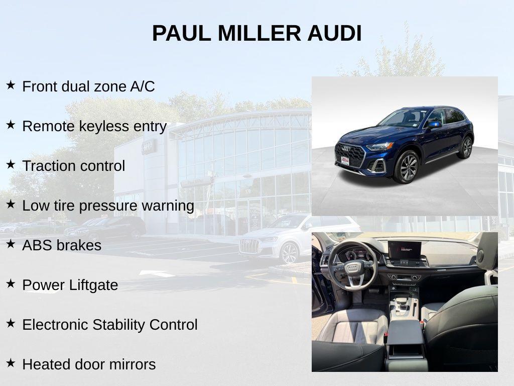 used 2023 Audi Q5 car, priced at $33,500