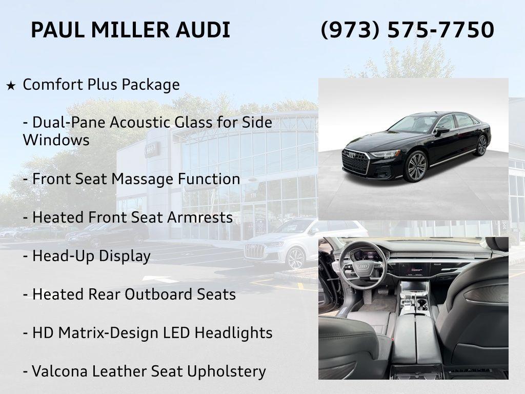 used 2023 Audi A8 car, priced at $56,995