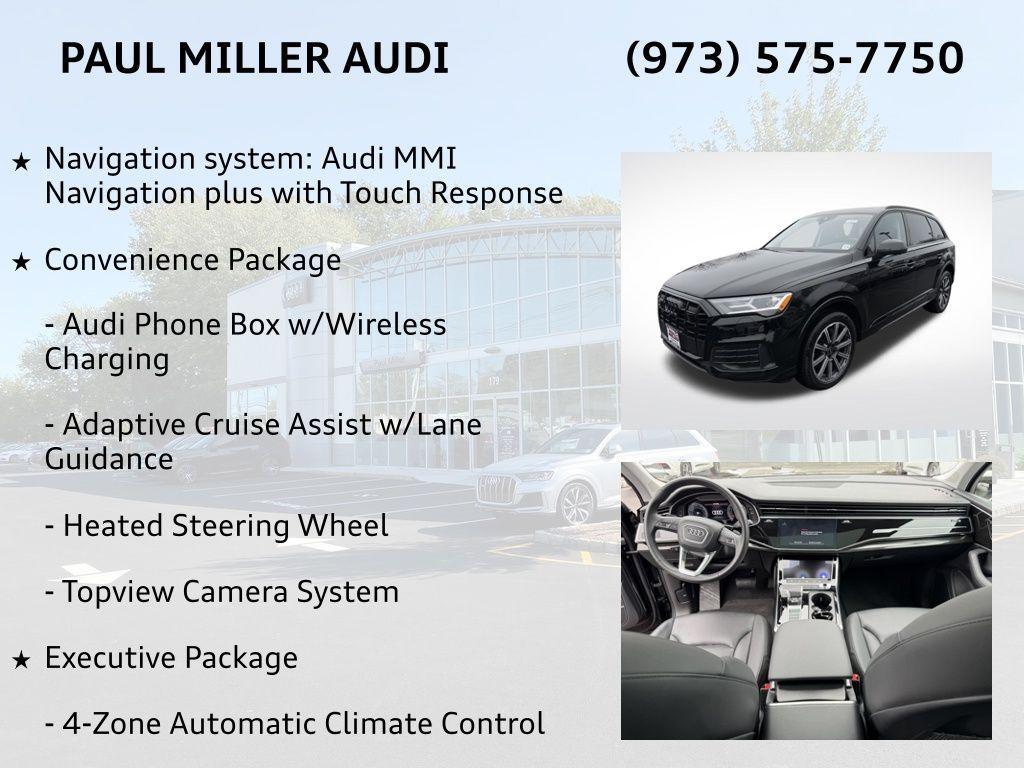 used 2023 Audi Q7 car, priced at $38,500