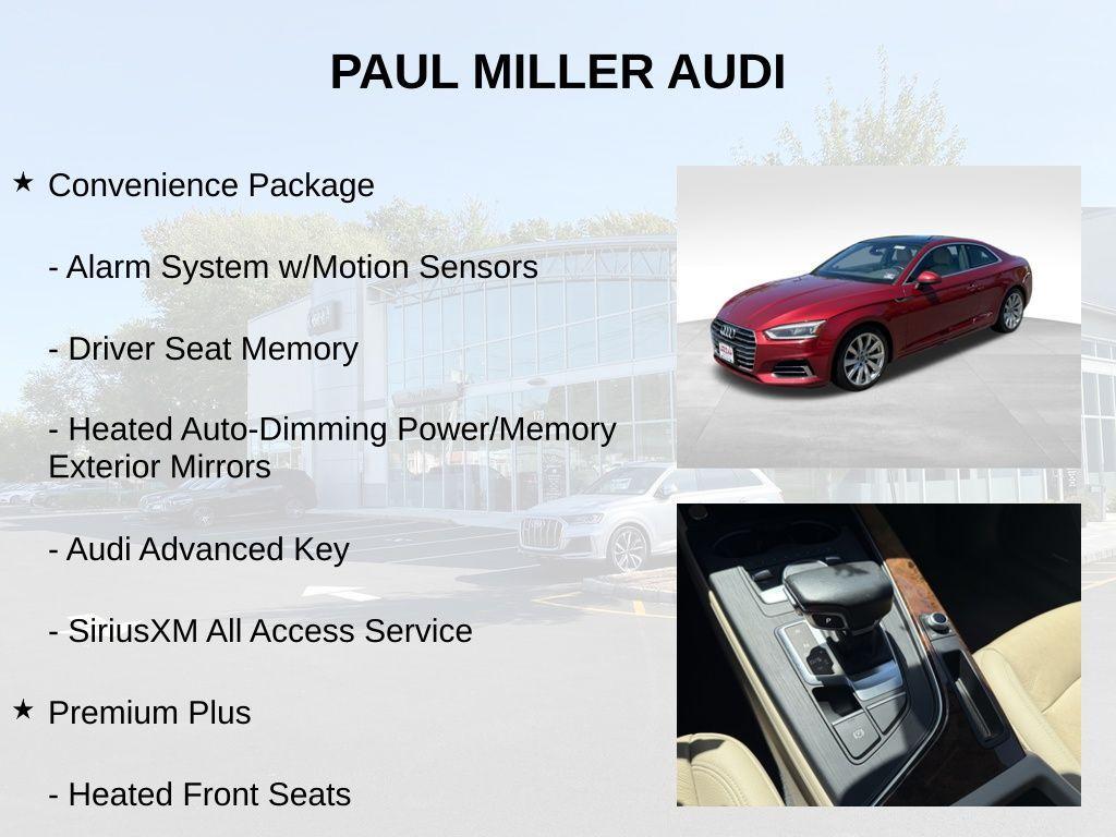 used 2018 Audi A5 car, priced at $15,500