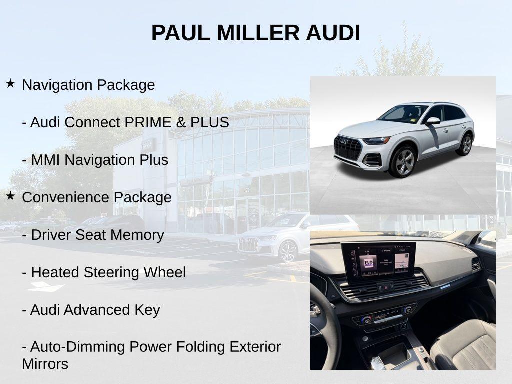 used 2021 Audi Q5 car, priced at $19,995