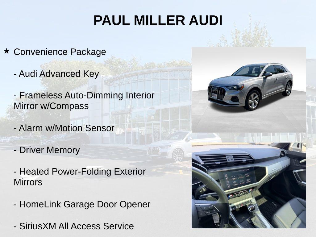 used 2022 Audi Q3 car, priced at $25,990