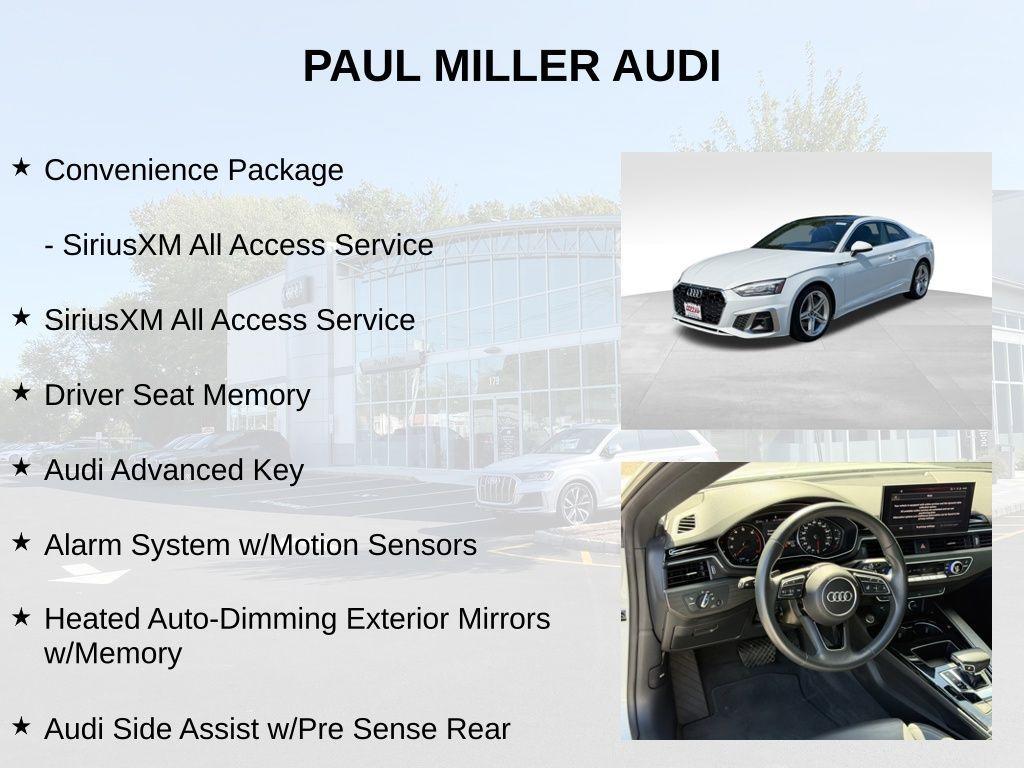 used 2021 Audi A5 car, priced at $24,995