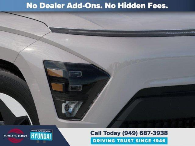 new 2025 Hyundai Kona EV car, priced at $39,180