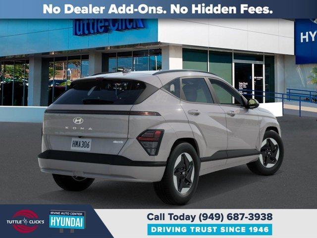 new 2025 Hyundai Kona EV car, priced at $39,180