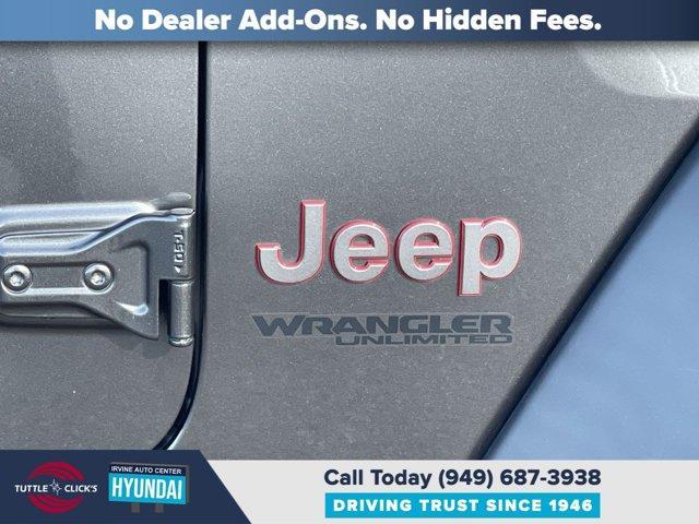 used 2022 Jeep Wrangler Unlimited car, priced at $36,885