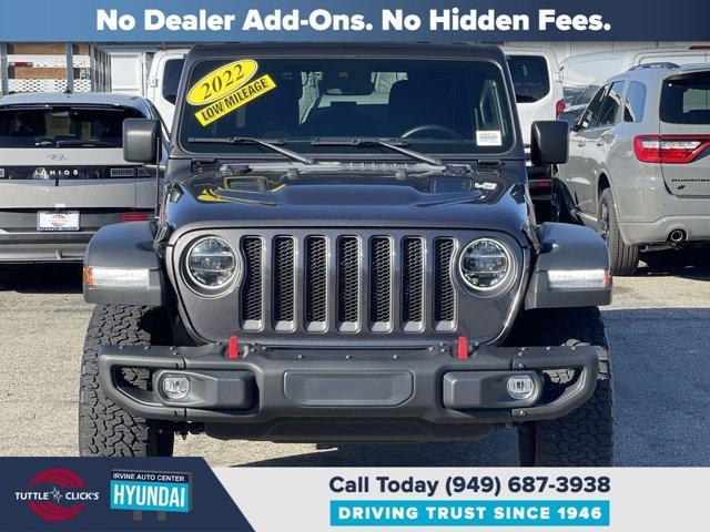 used 2022 Jeep Wrangler Unlimited car, priced at $36,885