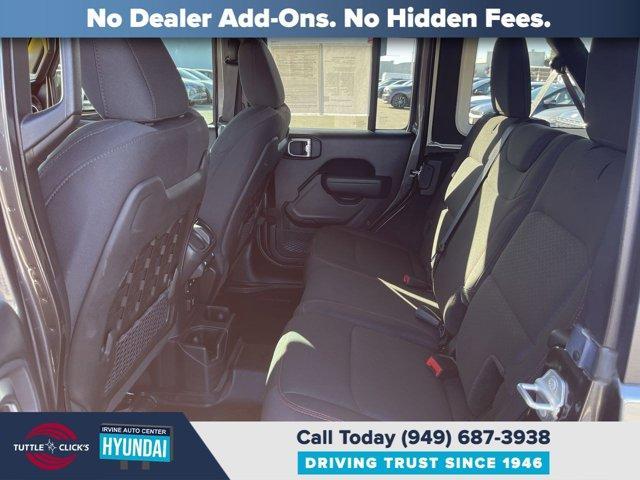 used 2022 Jeep Wrangler Unlimited car, priced at $36,885