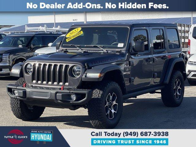 used 2022 Jeep Wrangler Unlimited car, priced at $36,885