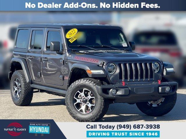 used 2022 Jeep Wrangler Unlimited car, priced at $36,885