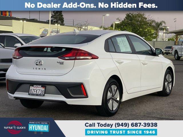 used 2022 Hyundai Ioniq Hybrid car, priced at $15,920