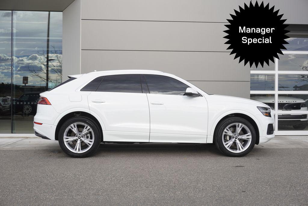 used 2023 Audi Q8 car, priced at $49,582